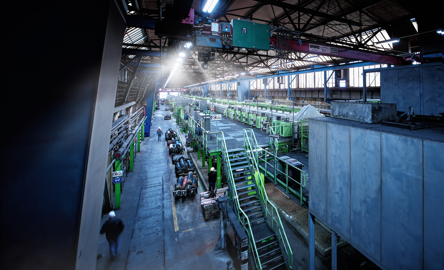 Industriefotografie Produktionshalle Industriefotografie Produktionshalle